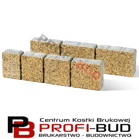 MALTAŃSKA MF gr.8cm kostka brukowa - powierzchnia płukana