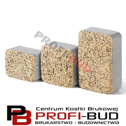 SONATA gr.8cm kostka brukowa - powierzchnia płukana
