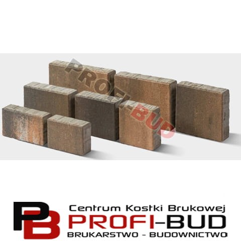 MALAGA MF gr.6cm kostka brukowa - powierzchnia melanż