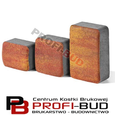 SONATA gr.6cm kostka brukowa - powierzchnia melanż