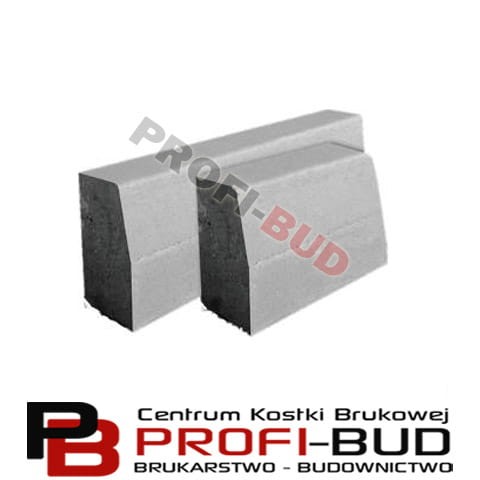 KRAWĘŻNIK DROGOWY POŁÓWKA 20x30x50cm