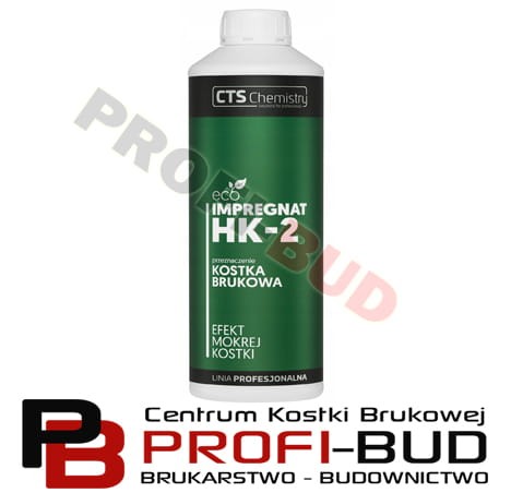 HK-2 1L impregnat do kostki brukowej - efekt mokrej kostki