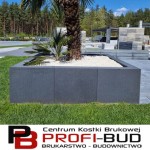 ROYAL donica gładka 50x50cm element narożny