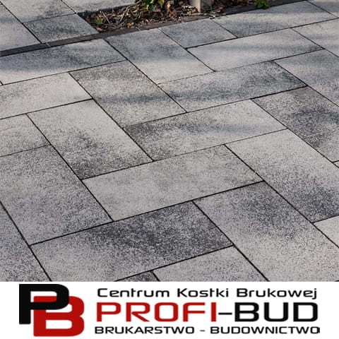 UMBRIANOgr.8cm kostka brukowa - powierzchnia melanż