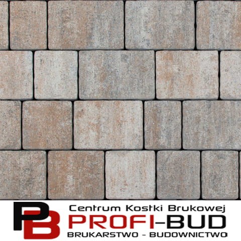 TERO gr.6cm kostka brukowa - powierzchnia melanż