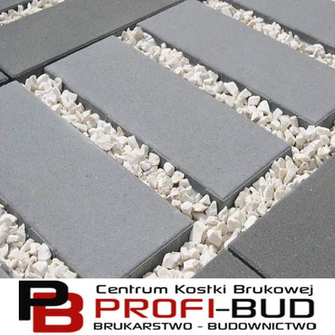 ECO SOLID gr.7cm kostka, płyta brukowa 80x20cm monokolor