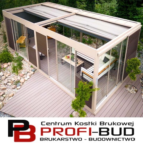 CUBIC TARASOLA - pergola tkaninowa