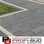 IDEO gr.6cm kostka brukowa - powierzchnia jednokolorowa