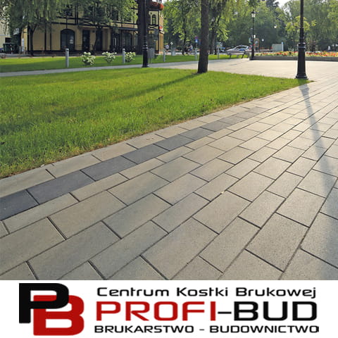 URBANIKA 20x30cm, gr.8cm kostka brukowa - powierzchnia jednokolorowa