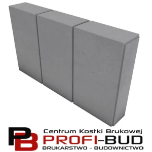 TREO 8x40x50cm obrzeże palisadowe, palisada gładka