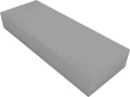 GRANDO stopień schodowy gładki 100x37x15cm, schody - szary