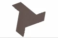 VJETRA gr.8cm kostka brukowa eko monokolor - brown