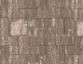 NOVAK gr.6cm kostka brukowa - powierzchnia melanż - orzech ciemny