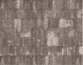BRUK PROSTY gr.6cm kostka brukowa - powierzchnia melanż - kolor orzech ciemny