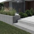 Palisada SLIM 8x33x100cm Polbruk kolor szary obrzeże