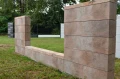 CUBO GIGA E6 100x20x6,5cm daszek podmurówkowy kolor brązowo-piaskowy murek