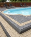 SYCYLIJSKA gr.6cm kostka brukowa - powierzchnia płukana - taras z basenem 2