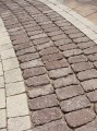 COSTA BRAVA VINTAGE gr.8cm kostka brukowa wariant A - powierzchnia postarzana - realizacja