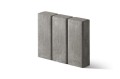 PALISADA PROSTOKĄTNA 16x10x40cm - kolor szary