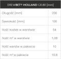 HOLLAND gr.8cm kostka brukowa integracyjna - informacje