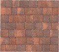 TREND gr.6cm kostka brukowa - powierzchnia melanż - kolor dark