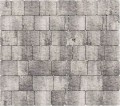 TREND gr.6cm kostka brukowa - powierzchnia melanż - kolor gothic