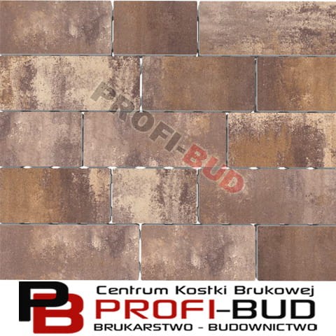 GRAND gr.8 cm kostka brukowa - powierzchnia melanż