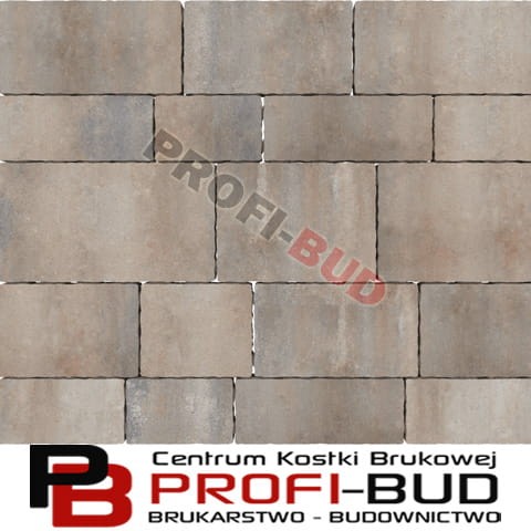 MOSAIC gr.8cm kostka brukowa - powierzchnia melanż