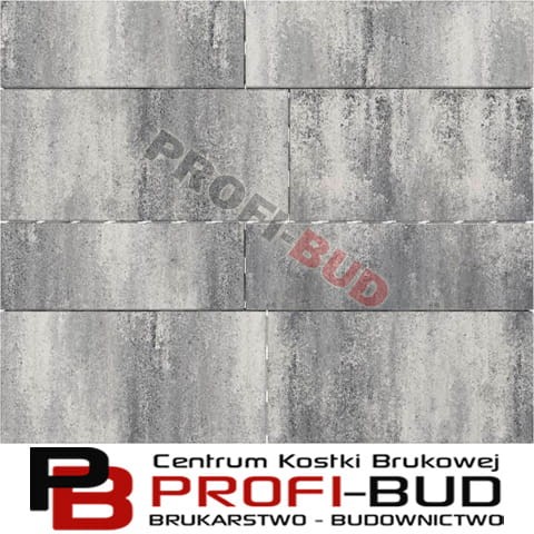 METRO XL gr.8cm kostka brukowa - powierzchnia melanż