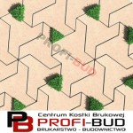 VJETRA gr.8cm kostka brukowa eko - powierzchnia melanż