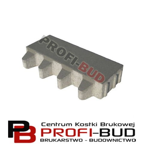 ecoLINEA gr.7cm kostka, płyta brukowa ekologiczna - powierzchnia melanż