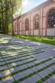 ECO SOLID gr.7cm kostka, płyta brukowa 80x20cm monokolor - aranżacja