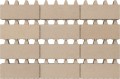 ECO SOLID gr.7cm kostka, płyta brukowa 80x20cm monokolor - kolor gray