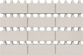 ECO SOLID gr.7cm kostka, płyta brukowa 80x20cm monokolor - kolor white