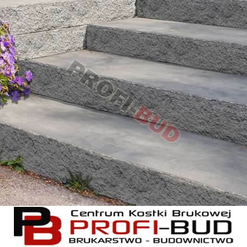 Stopień schodowy łupany 120x35x15cm, schody